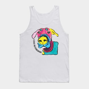 I love my Doberman natural ears Tank Top